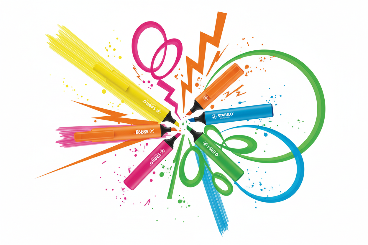 Stylos et surligneurs : ces petits outils qui boostent votre productivité