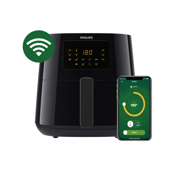 Friteuse à Air XL 6.2L - Connectivité et Santé