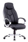 Fauteuil Gwen Simili Cuir Noir