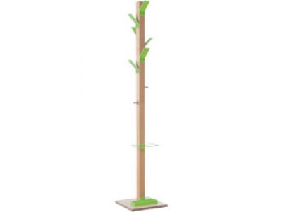 Portemanteau 6 pateres vert