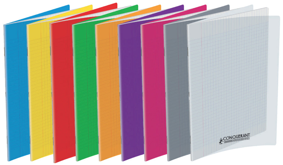 Cahier 48 pages seyes 24x32cm vert