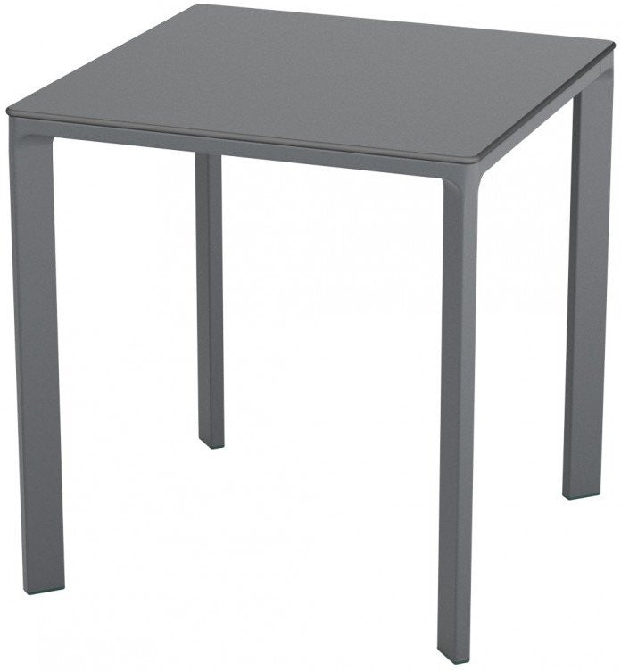Table carrée 70x70 -anthracite