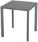 Table carrée 70x70 -anthracite