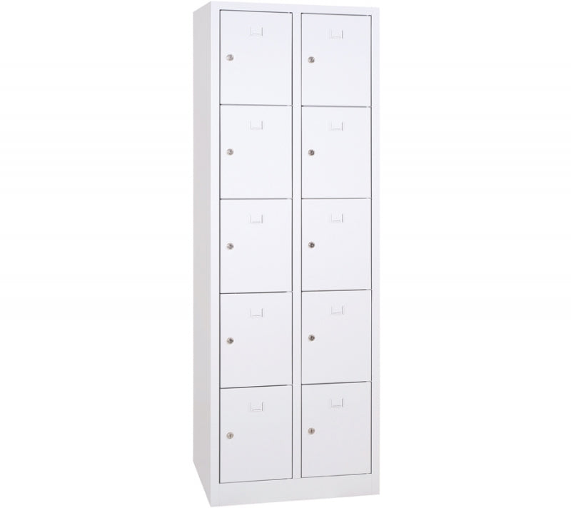 Vestiaire monobloc 2 colonnes 10 cases