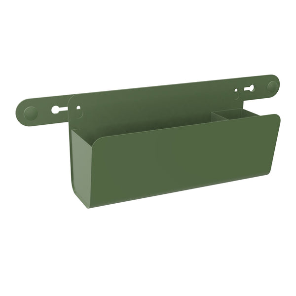 Bac rangement metal vert
