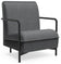 Fauteuil Lounge Anouk - Confort Enveloppant Fixe - Gris chiné