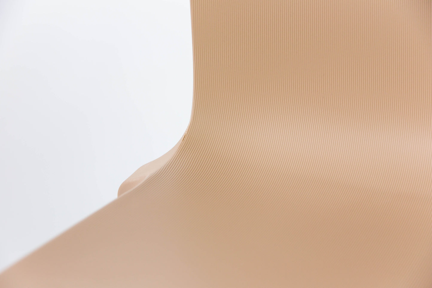 Chaise Empilable Taupe - Polypropylène Antidérapant