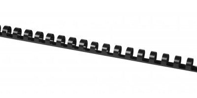 Baguette de reliure 14mm- noir- boite de 100