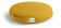Coussin d'Assise Rond - Jaune Vif - Ø 40cm