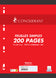 Feuillets mobiles A4 210x297- 5X5 - 200 pages