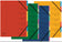 Trieur agrafe 7 compartiments assorti