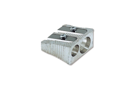 Taille-crayons 2 usages aluminium - double entrée