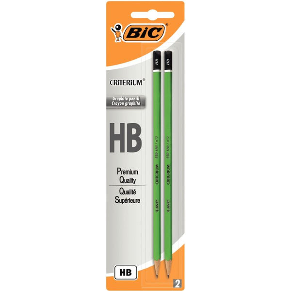 Crayon papier criterium HB blister de 2