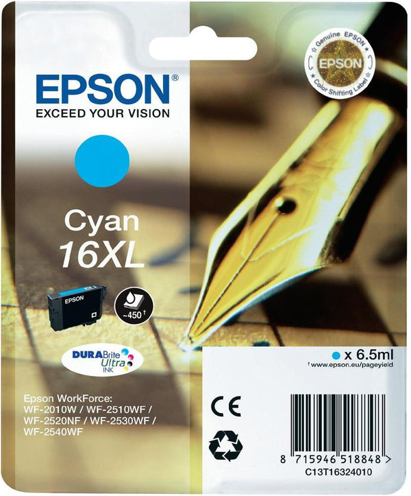 Cartouche d'encre cyan XL - Haute capacité