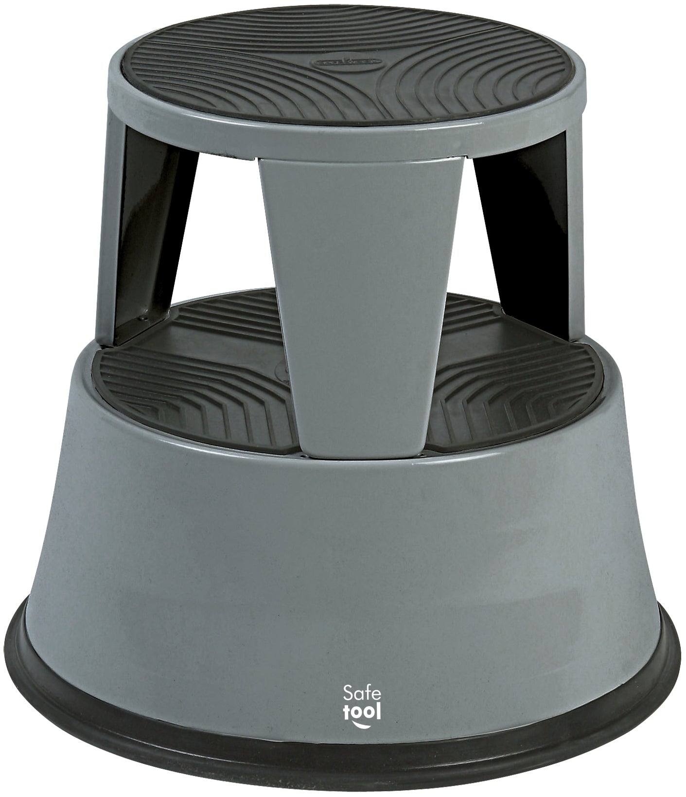 Marchepied roulant metal gris150kg