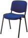 Chaise visiteur p / noir bleu