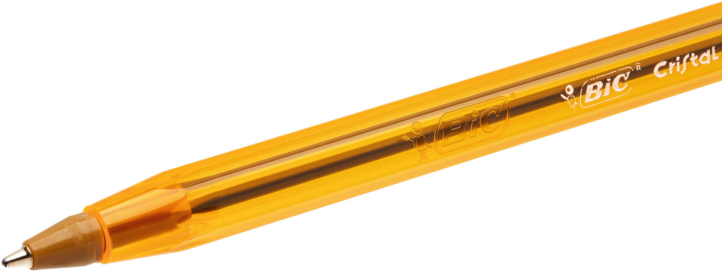 Stylo bille bic cristal fine bleu