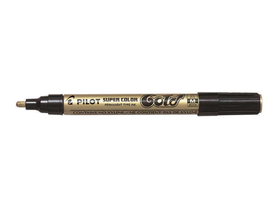 Marqueur peinture pilot pte moy. or