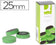 Aimant rond diamètre 25mm p/10 vert