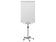 Chevalet tableau fond magnétique blanc mobile -70x100cm