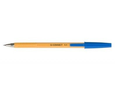 Stylo bille cap. eco pte finebleu