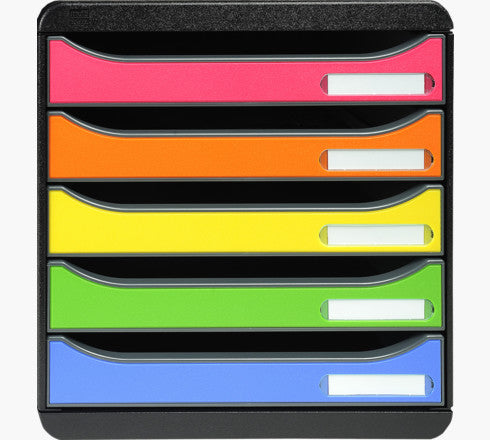 Module de classement big-box+ 5 tiroirs- arlequin