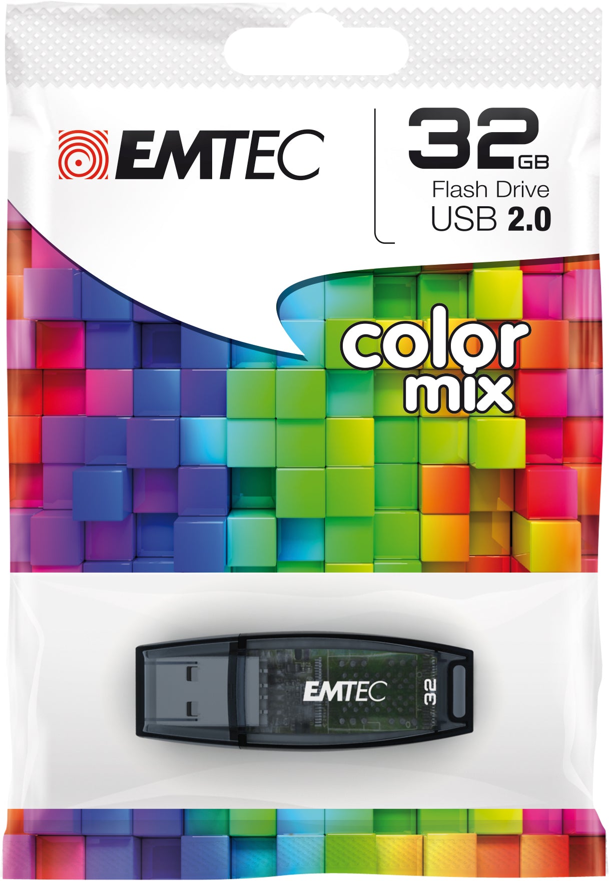 Clé usb 32 go - design coloré et compact