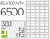 Étiquettes multi-usages 38.1x21.2 mm -boite de 100 feuilles Adhésif permanent