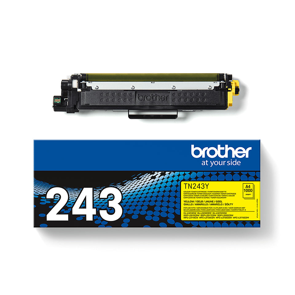 Toner laser Brother tn243y - jaune haute capacité