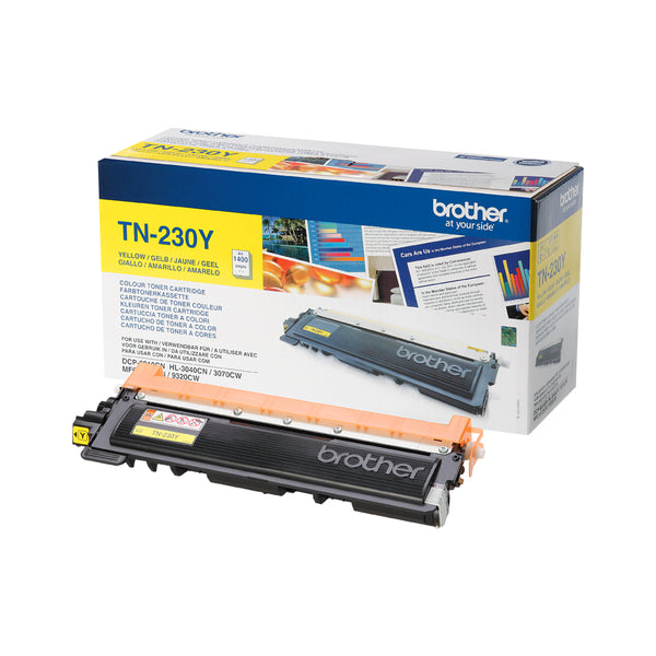 Cartouche toner Brother jaune tn-230y - 1400 pages