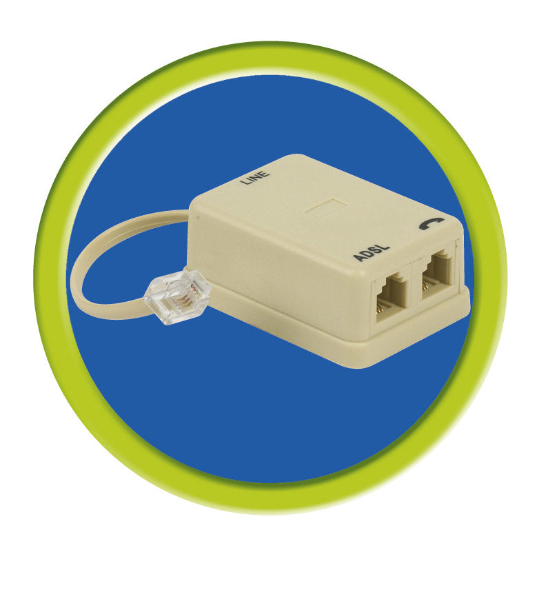 FILTRE ADSL RJ 11 M/2 RJ11 FTNB