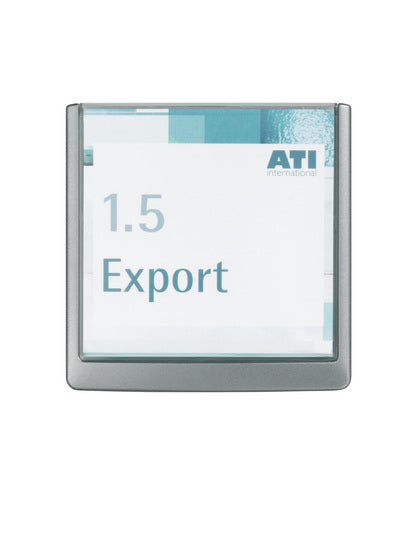Plaque de porte 149x148,5 mm - design moderne