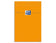 Bloc oxford orange 210X315 160pages Perforés -seyes