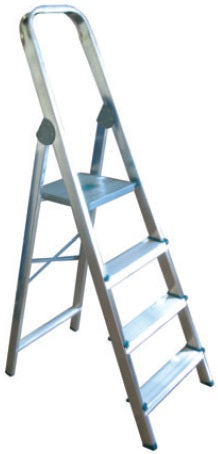 Escabeau alu 4 marches ac gc150kg
