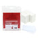 Cartes pvc badgy 76x50mm - lot de 100, blanc