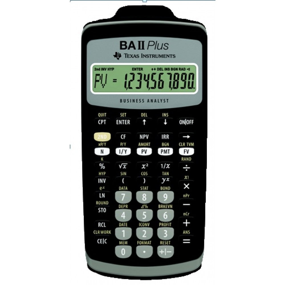 Calculatrice Financiere Ba II Plus Texas