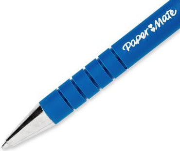 LOT de 36 Stylos à bille Papermate Flexgrip RT Ultra Bleu