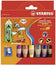 Crayons woody avec taille-crayon - multi-couleurs