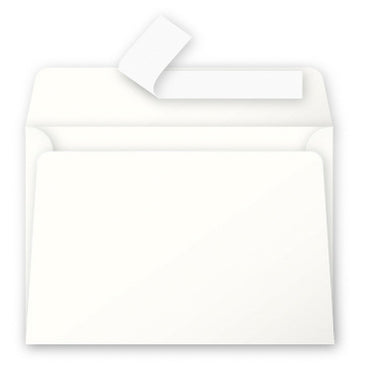 Enveloppes C6 - 120 g/m² - Auto-adhésives - Ivoire - Pollen