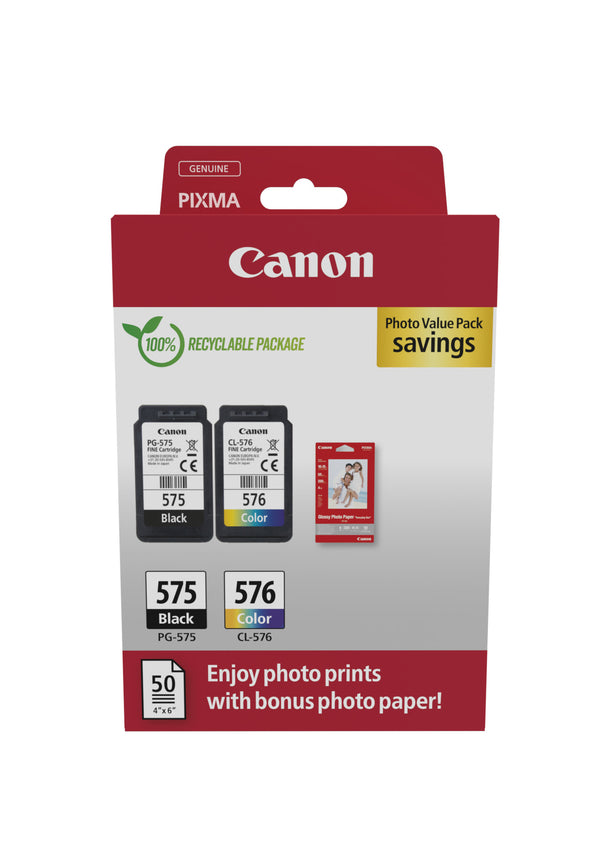 Pack économique cartouches Canon PG-575/CL-576