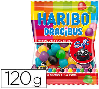 Bonbons Dragibus 120g - Saveurs Fruitées et Colorées