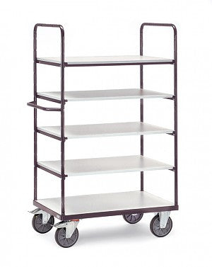 Chariot de transport ESD - 5 plateaux, charge 600 kg