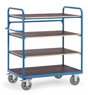 Chariot A Plateaux Charge Lourde 1.200 Kg Dimensions Utiles 1.000 X 700 Mm