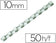Baguette de reliure 10mm- blanc- boite de 100