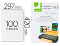 Pochette a3 100 microns p/100