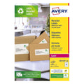Etiquettes laser recyclée 63.5X33.9 -100feuilles 2400 étiquettes