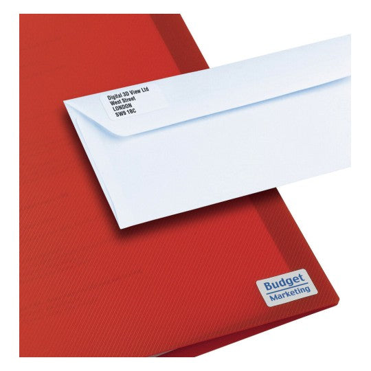 Etiquettes laser recyclée 38.1X21.2 -100feuilles 6500 etiquettes