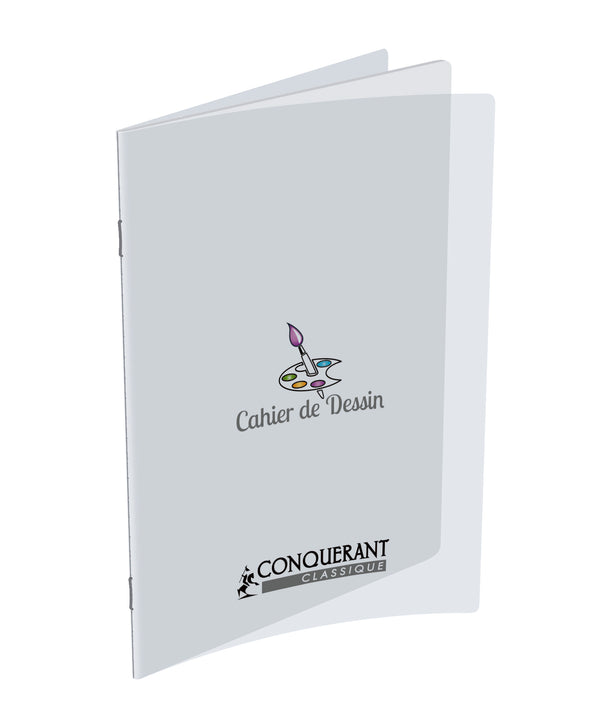 Cahier de dessin 120g 48 pages unies24x32