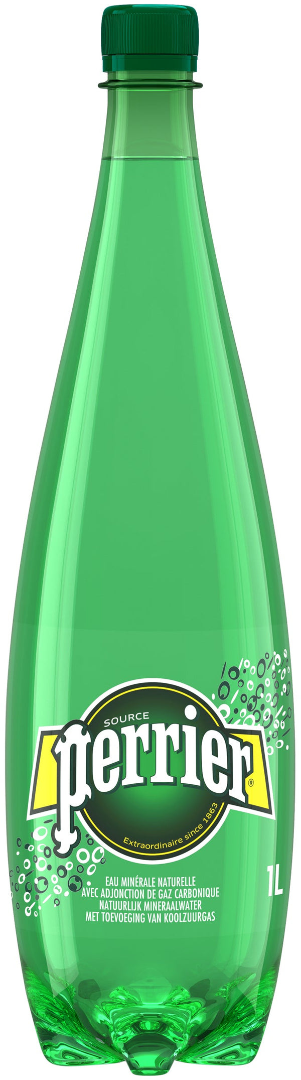 Eau gazeuse perrier 1L