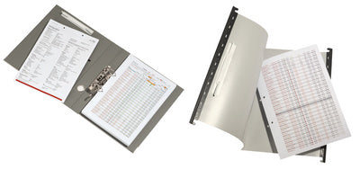 Relieur à lamelle auto-adhésif flexifix sachet de 100